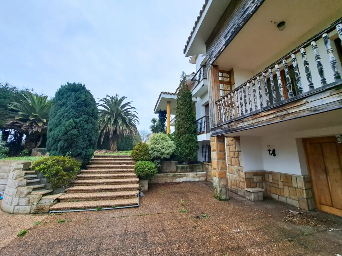 Exterior view of Houses for sale in Castrillón  with Heating, Private garden and Parquet flooring