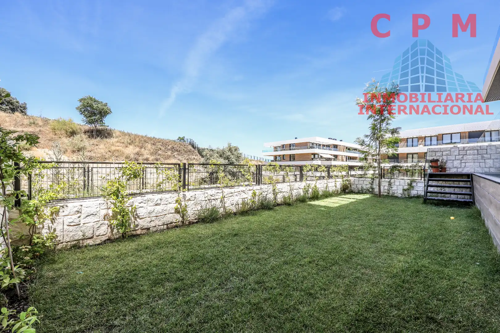 Garden of Flat for rent in La Moraleja  with Air Conditioner, Heating and Private garden