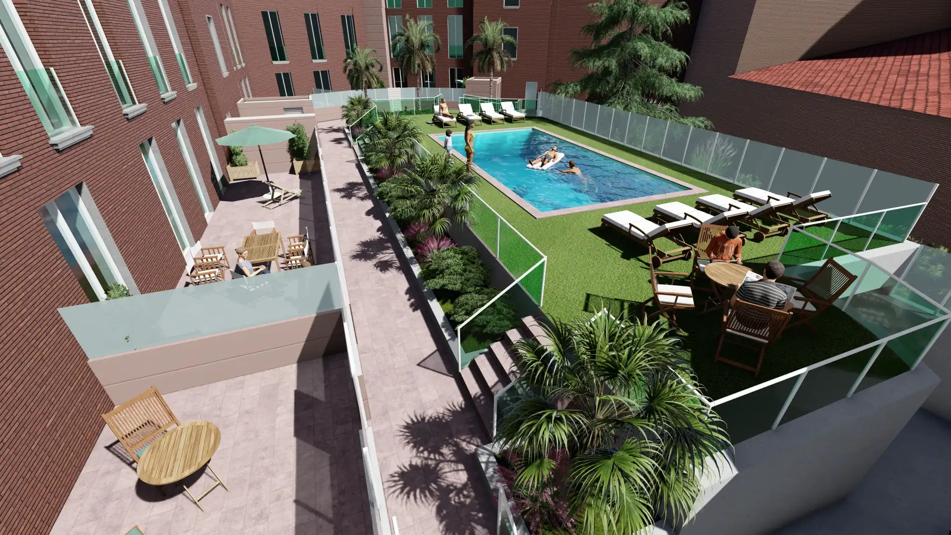Piscina de Apartamento en venta en Palencia con Piscina comunitaria