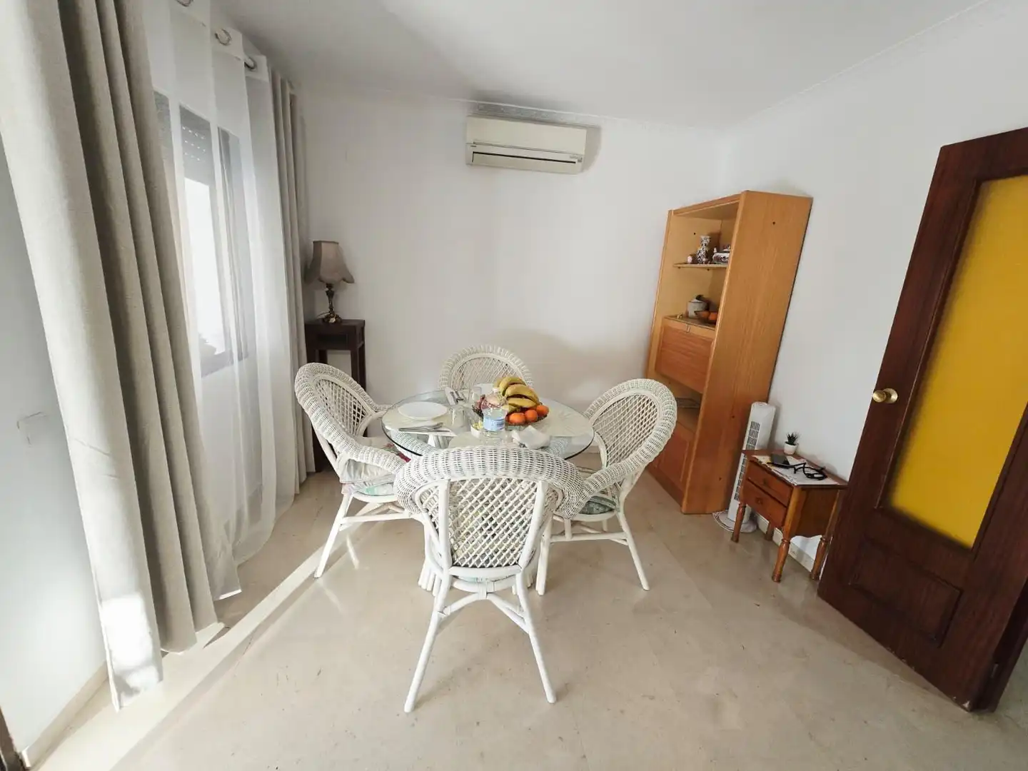 Dining room of Flat for rent in Benidorm  with Air Conditioner, Private garden and Terrace