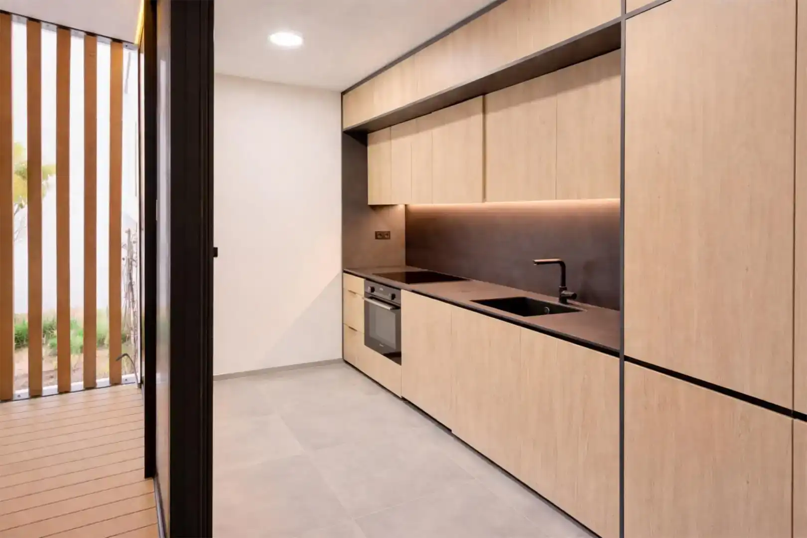Cocina de Piso en venta en Santa Eulària des Riu con Aire acondicionado