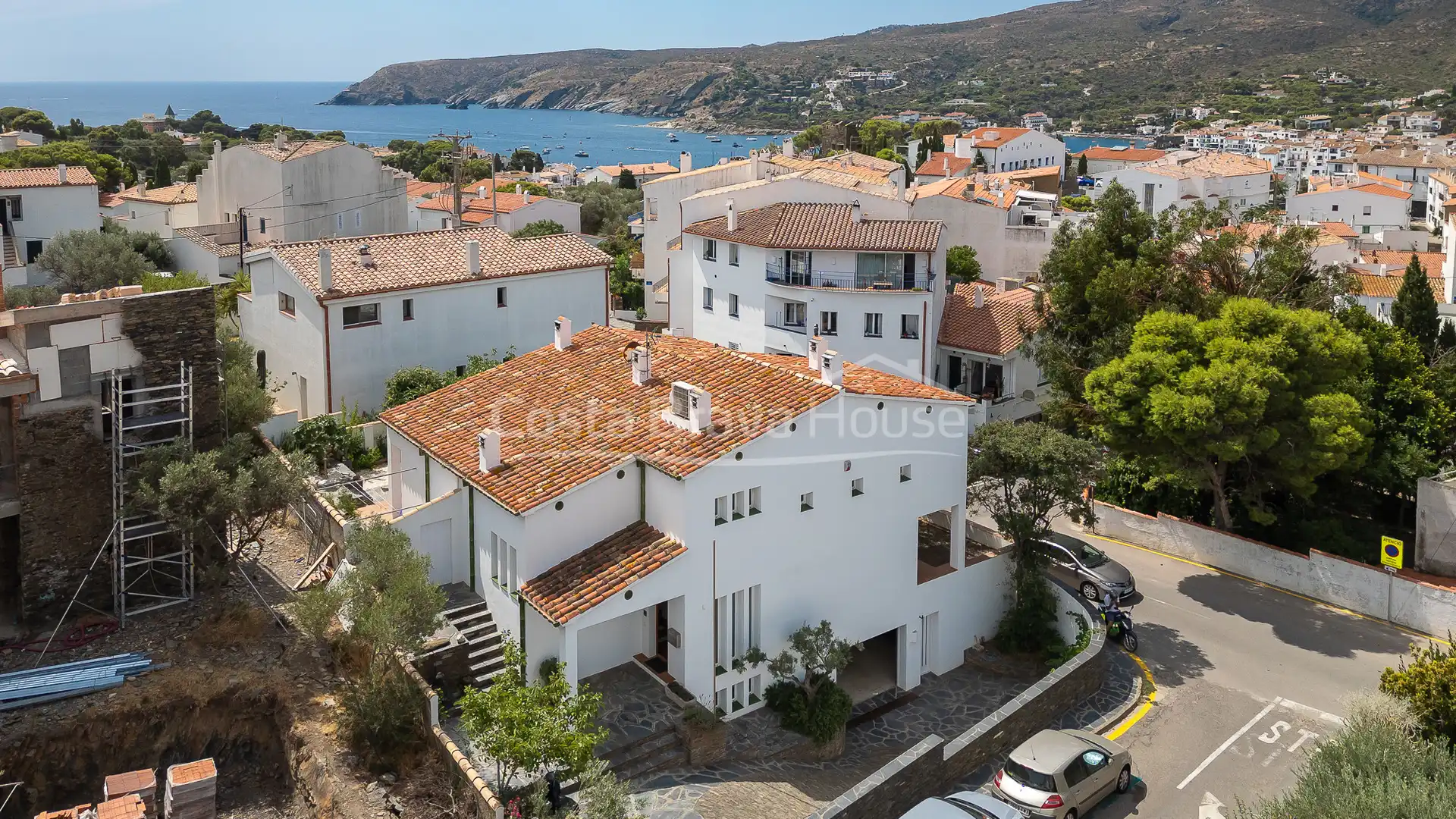 Vista exterior de Casa o xalet en venda en Cadaqués amb Aire condicionat, Calefacció i Jardí privat