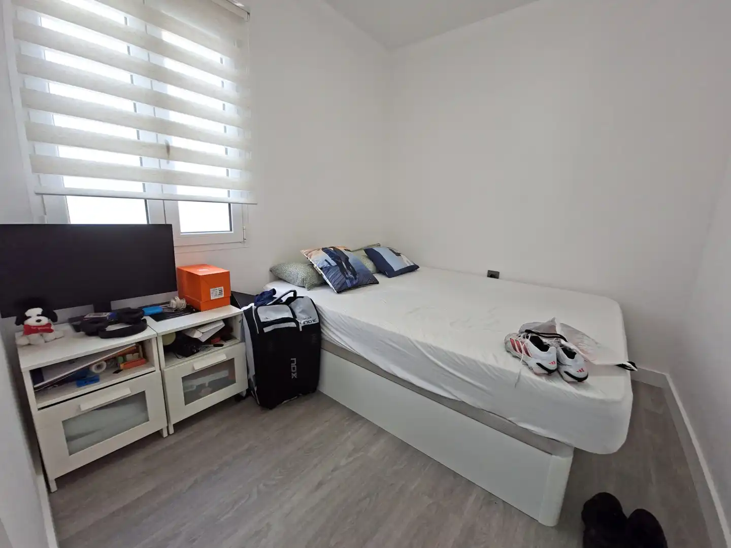 Bedroom of Flat for sale in Maó - Mahón  with Air Conditioner, Furnished and Balcony
