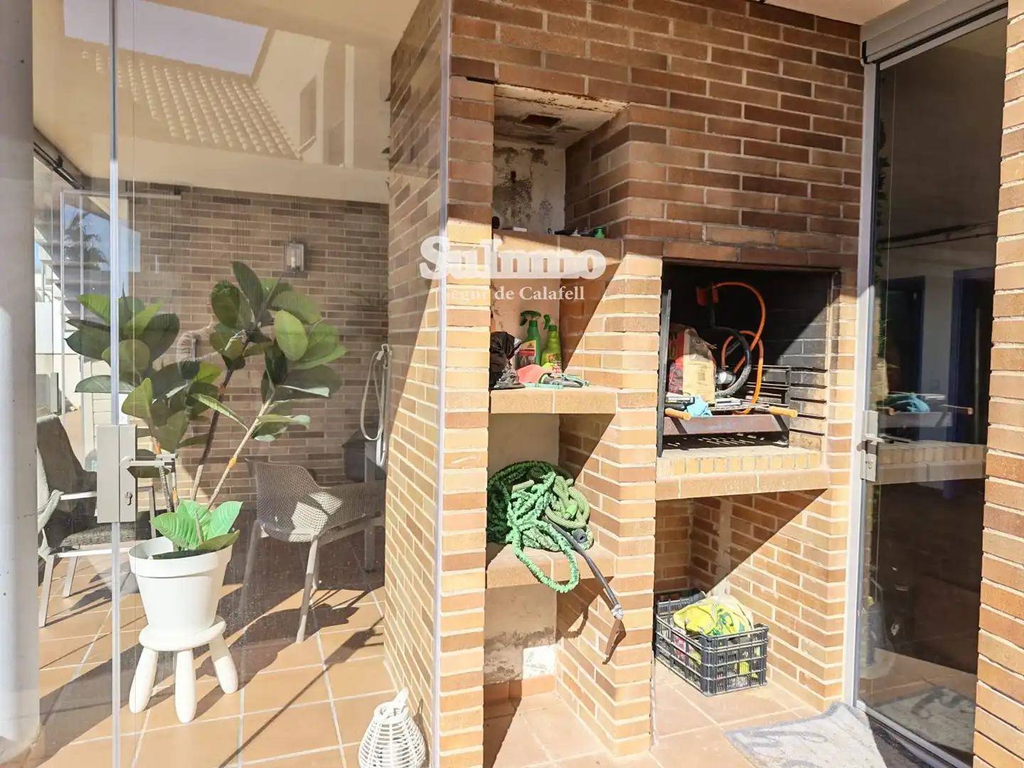 Terraza de Casa o chalet en venta en Calafell con Aire acondicionado, Calefacción y Jardín privado