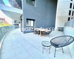 Terrace of Apartment to rent in  Barcelona Capital  with Air Conditioner, Terrace and Swimming Pool