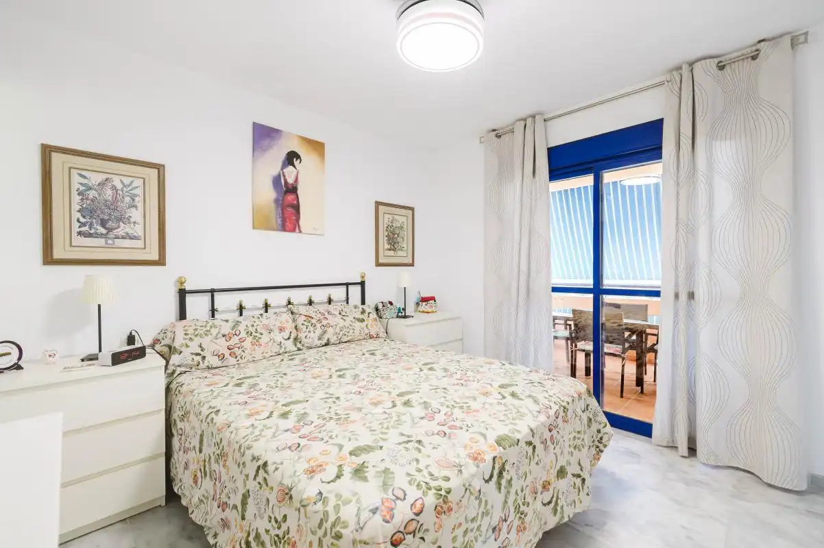 Bedroom of Flat for sale in Manilva  with Air Conditioner, Heating and Terrace