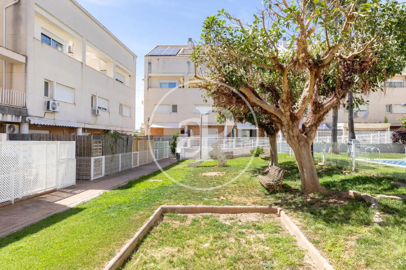 Vista exterior de Casa adosada de lloguer en Almenara amb Calefacció, Jardí privat i Terrassa