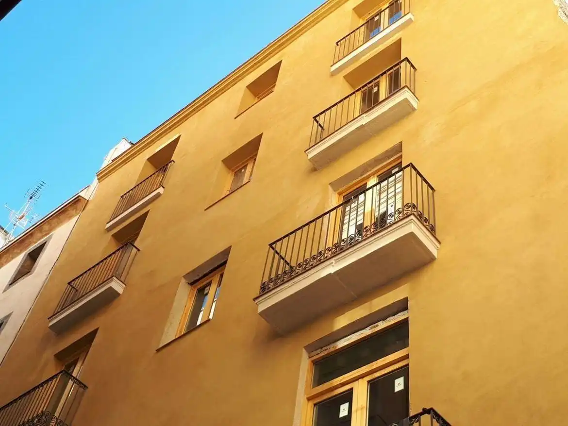 Vista exterior de Piso en venta en Barcelona con Aire acondicionado, Calefacción y Parquet