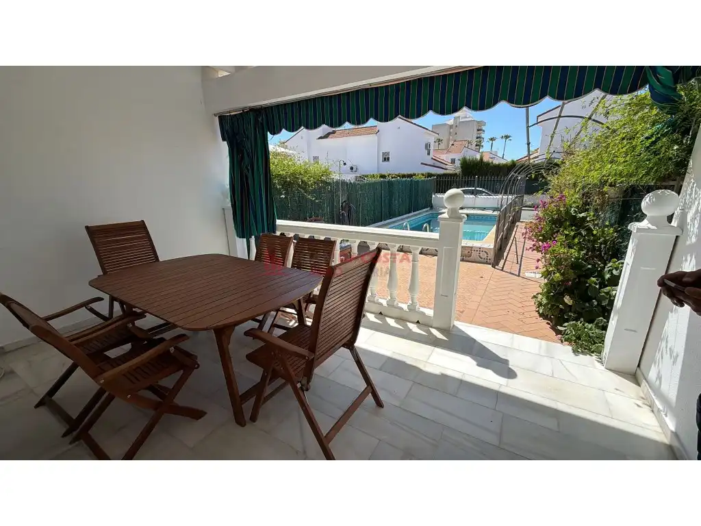Terraza de Casa o chalet de alquiler en La Antilla