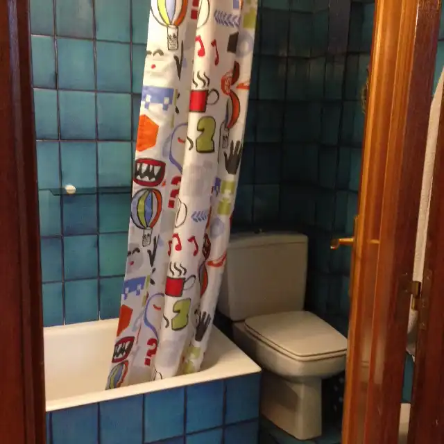 Bany de Apartament de lloguer en Oviedo  amb Calefacció, Parquet i Moblat