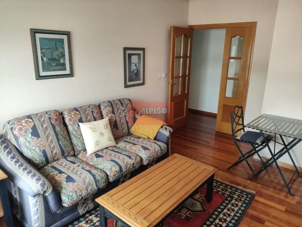 Wohnzimmer von Wohnungen zur Miete in Ourense Capital  mit Heizung und Möbliert