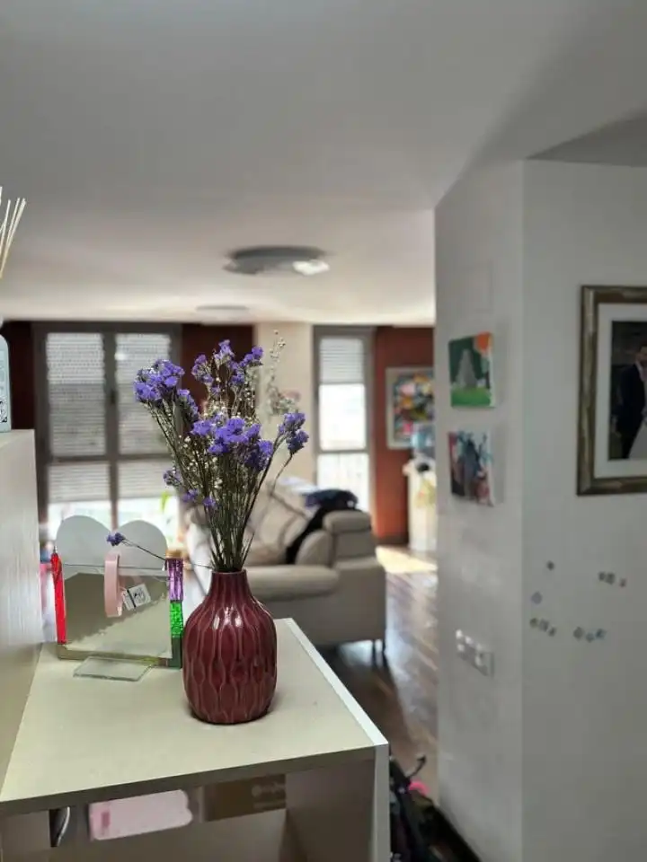 Sala d'estar de Pis en venda en León Capital  amb Calefacció, Parquet i Traster