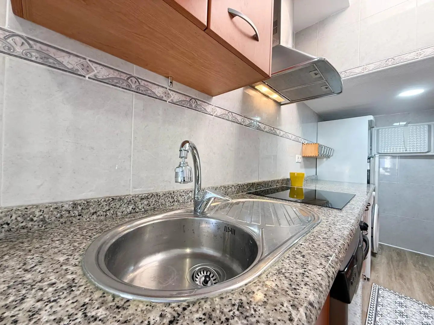 Küche von Haus oder Chalet zur Miete in Santa Pola mit Klimaanlage, Heizung und Privatgarten