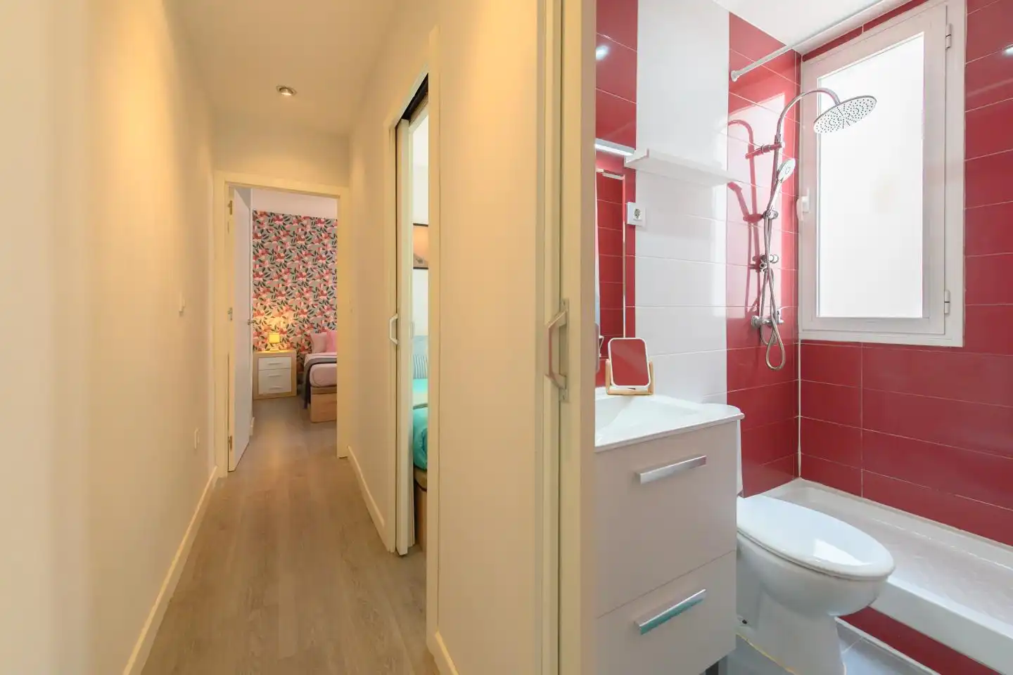 Habitación de Piso de alquiler en Madrid con Aire acondicionado, Calefacción y Amueblado