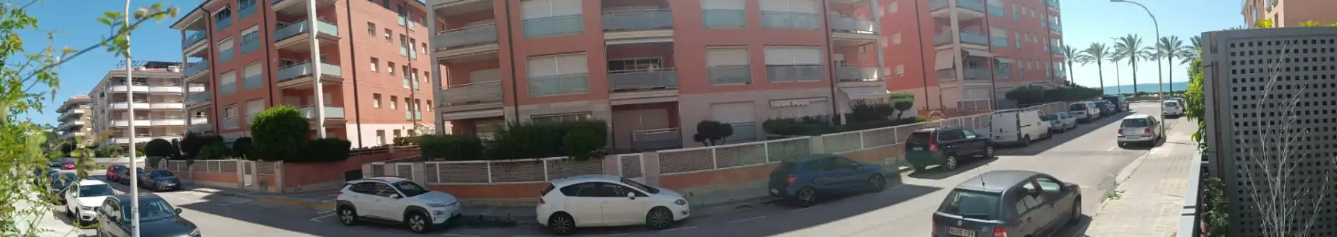 Außenansicht von Wohnung zum Verkauf in Calafell mit Klimaanlage, Heizung und Terrasse