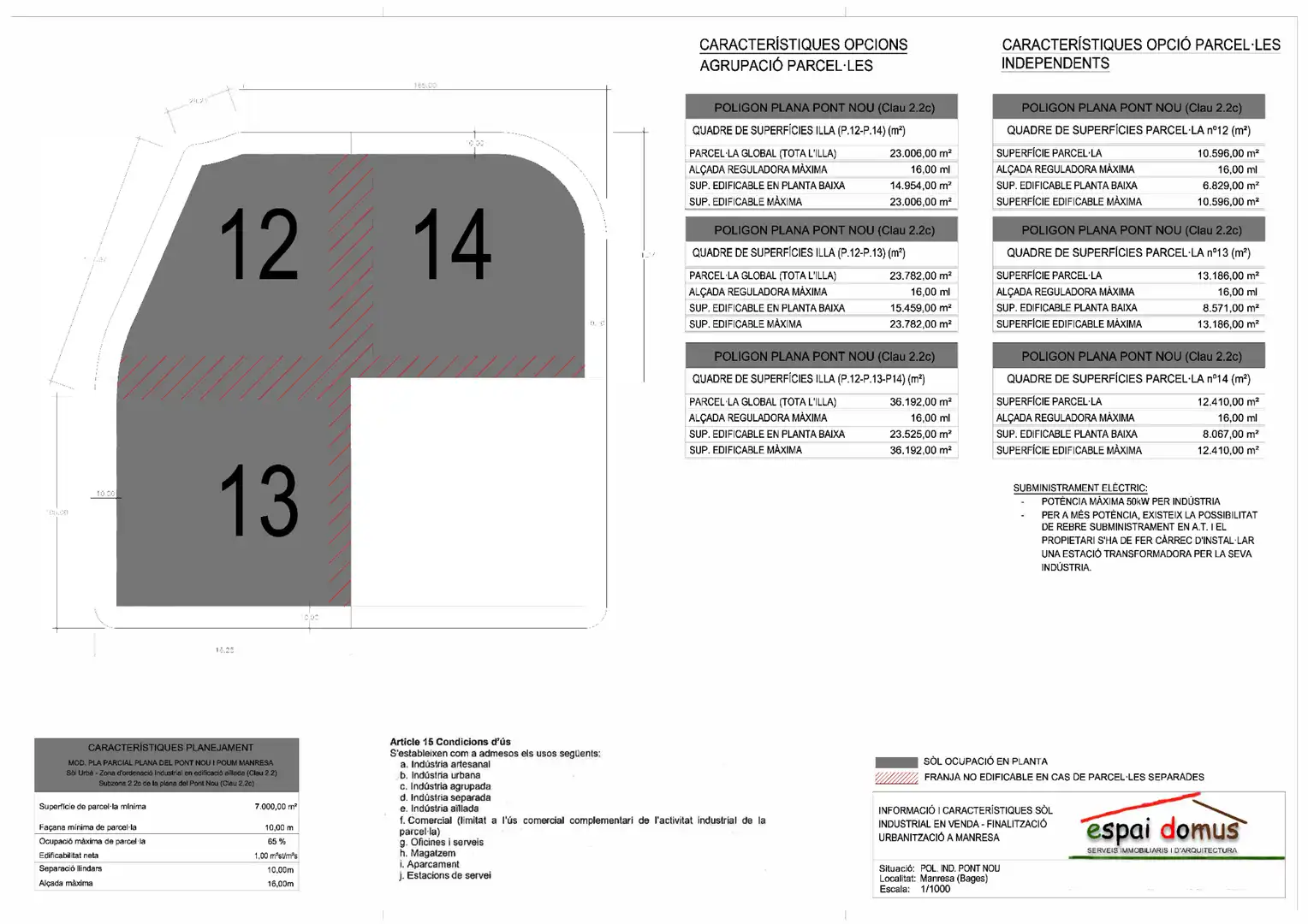 Industriegrundstück zum Verkauf in Carrer de la Lermmerz 12, imagen 3