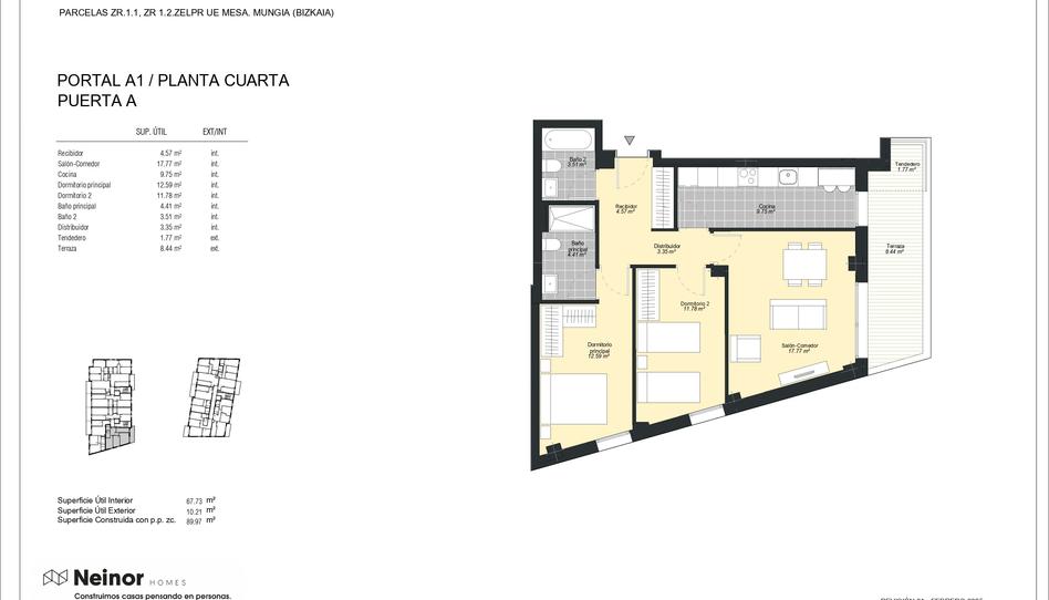 Photo 1 from new construction home in Flat for sale in   Calle Lauaxeta Olerkari, Mungia, Bizkaia