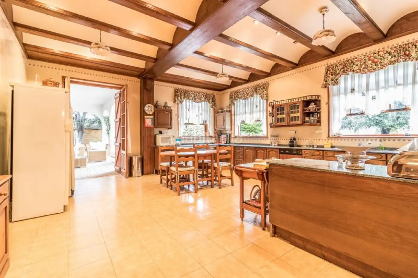 Cocina de Casa o chalet en venta en El Genovés con Aire acondicionado, Jardín privado y Terraza