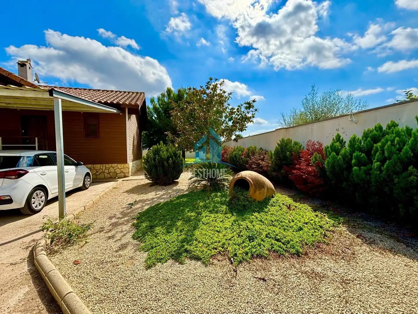 Vista exterior de Casa o xalet en venda en Palma de Gandia amb Calefacció, Jardí privat i Terrassa