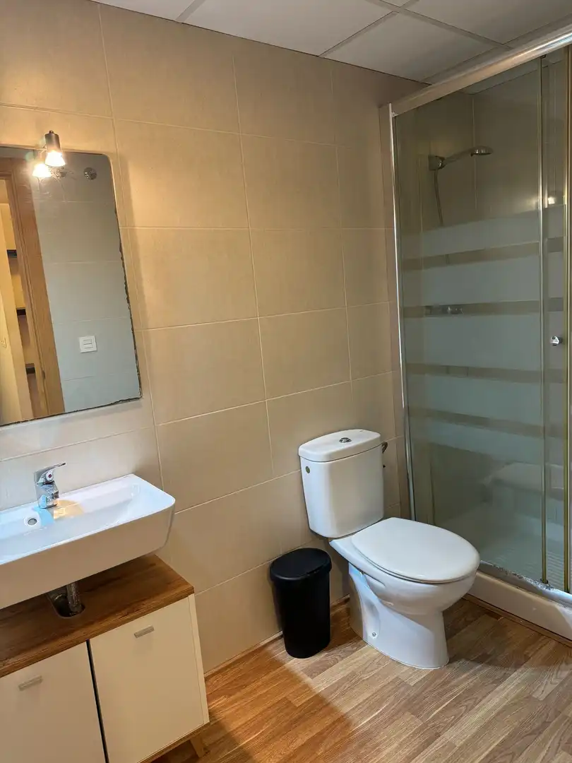 Baño de Piso de alquiler en Valencia con Calefacción y Amueblado