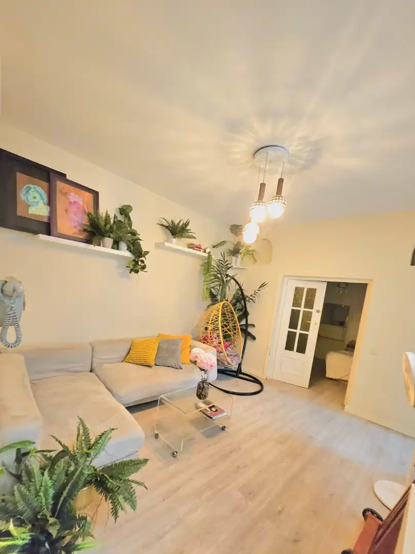 Sala d'estar de Planta baixa en venda en Madrid amb Aire condicionat, Calefacció i Terrassa