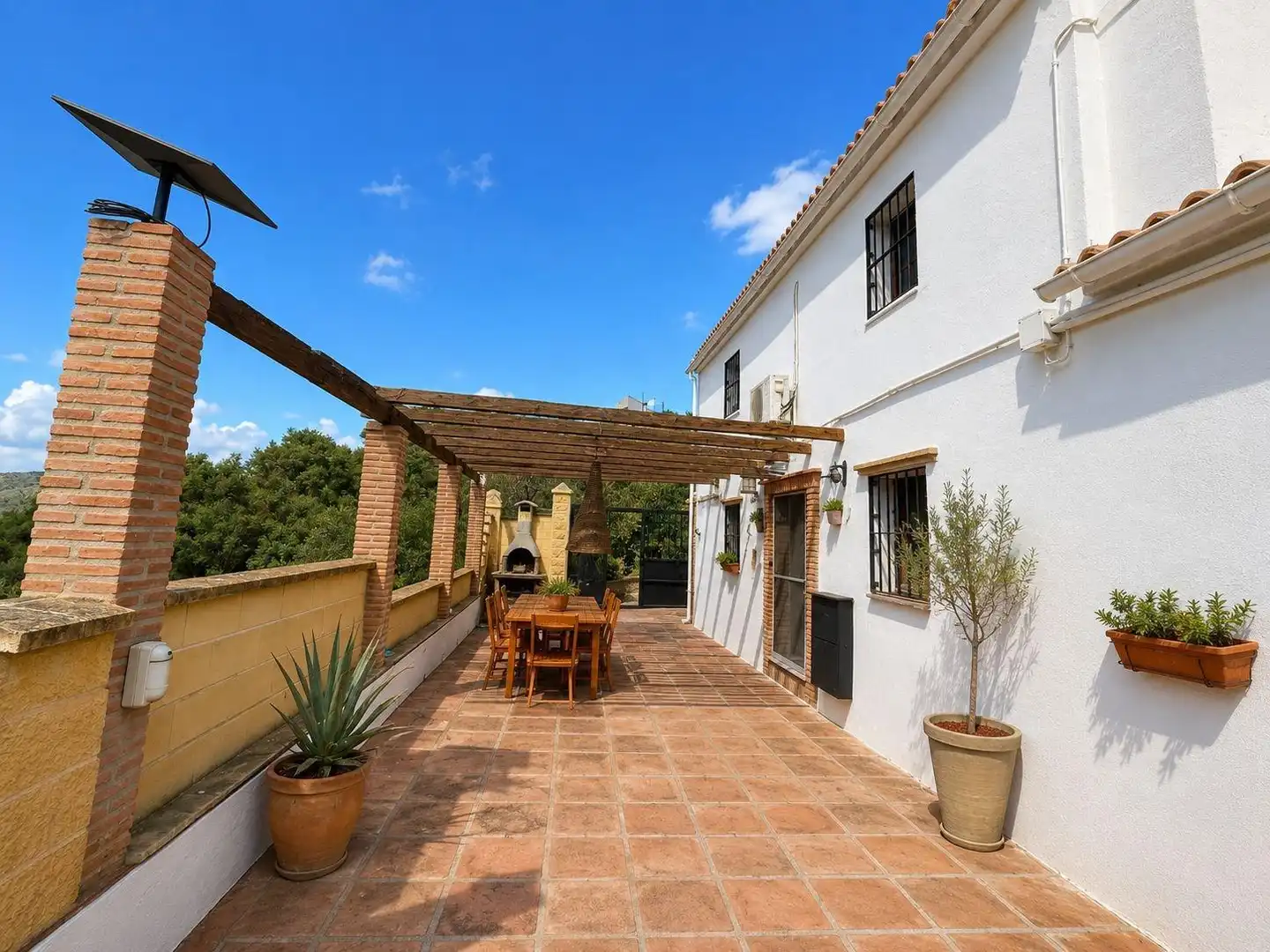 Terraza de Casa o chalet en venta en Almogía con Aire acondicionado y Amueblado