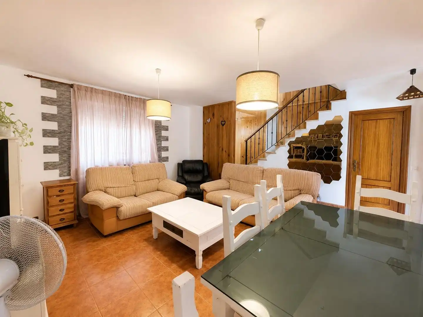 Sala de estar de Casa adosada en venta en La Línea de la Concepción