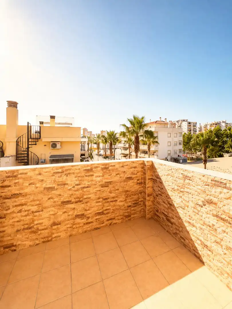 Terrasse von Wohnungen zum Verkauf in Mijas mit Klimaanlage, Heizung und Terrasse