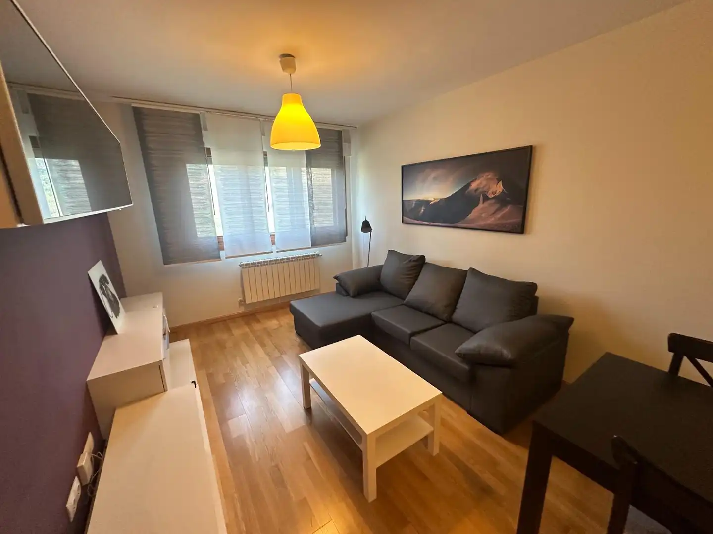 Living room of Flat for rent in Burgos  with Heating, Storage room and Furnished