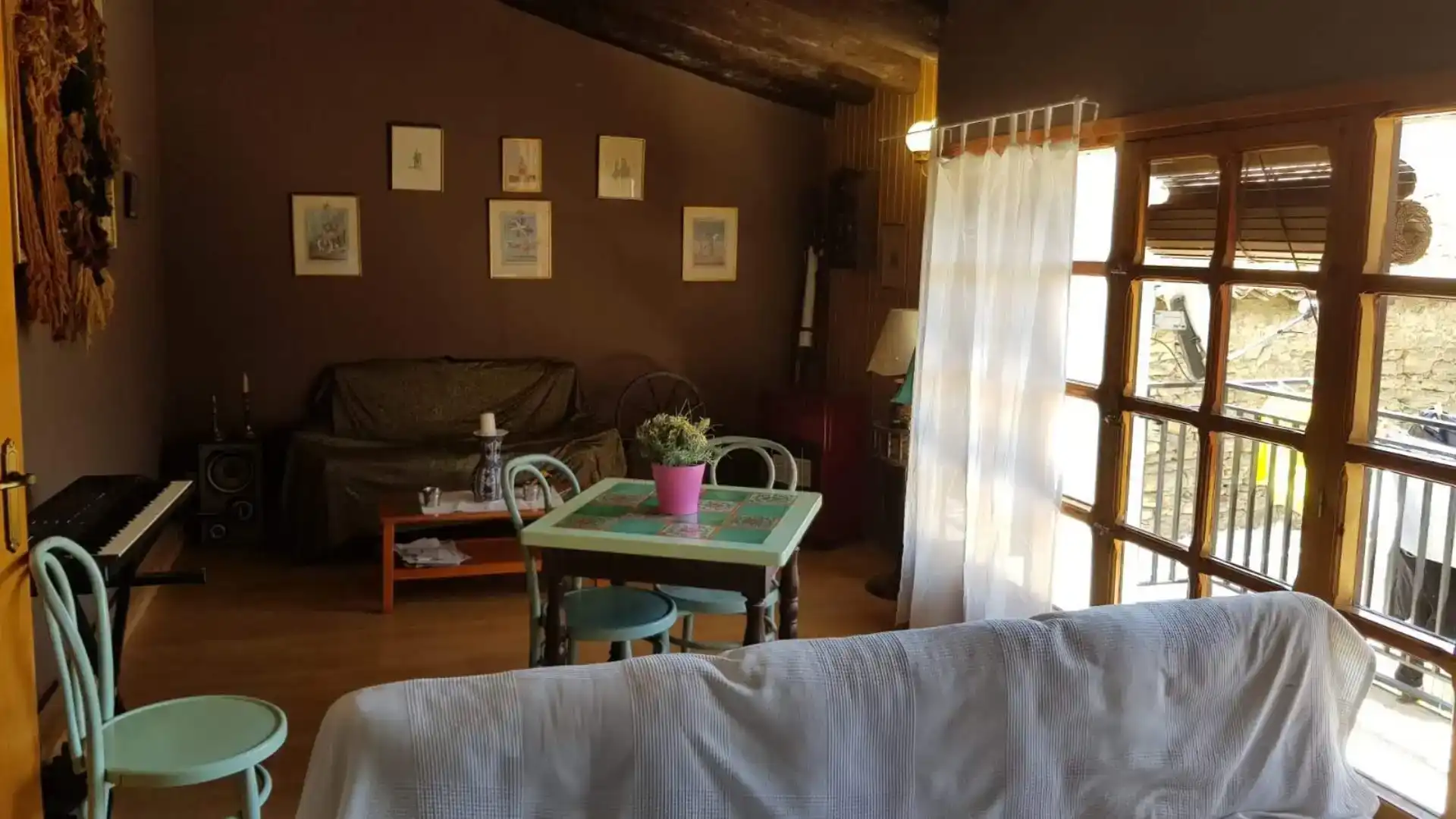 Sala d'estar de Pis en venda en Bailo amb Moblat, Forn i Rentadora