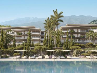 Apartamento con piscina en venta en Mijas pueblo