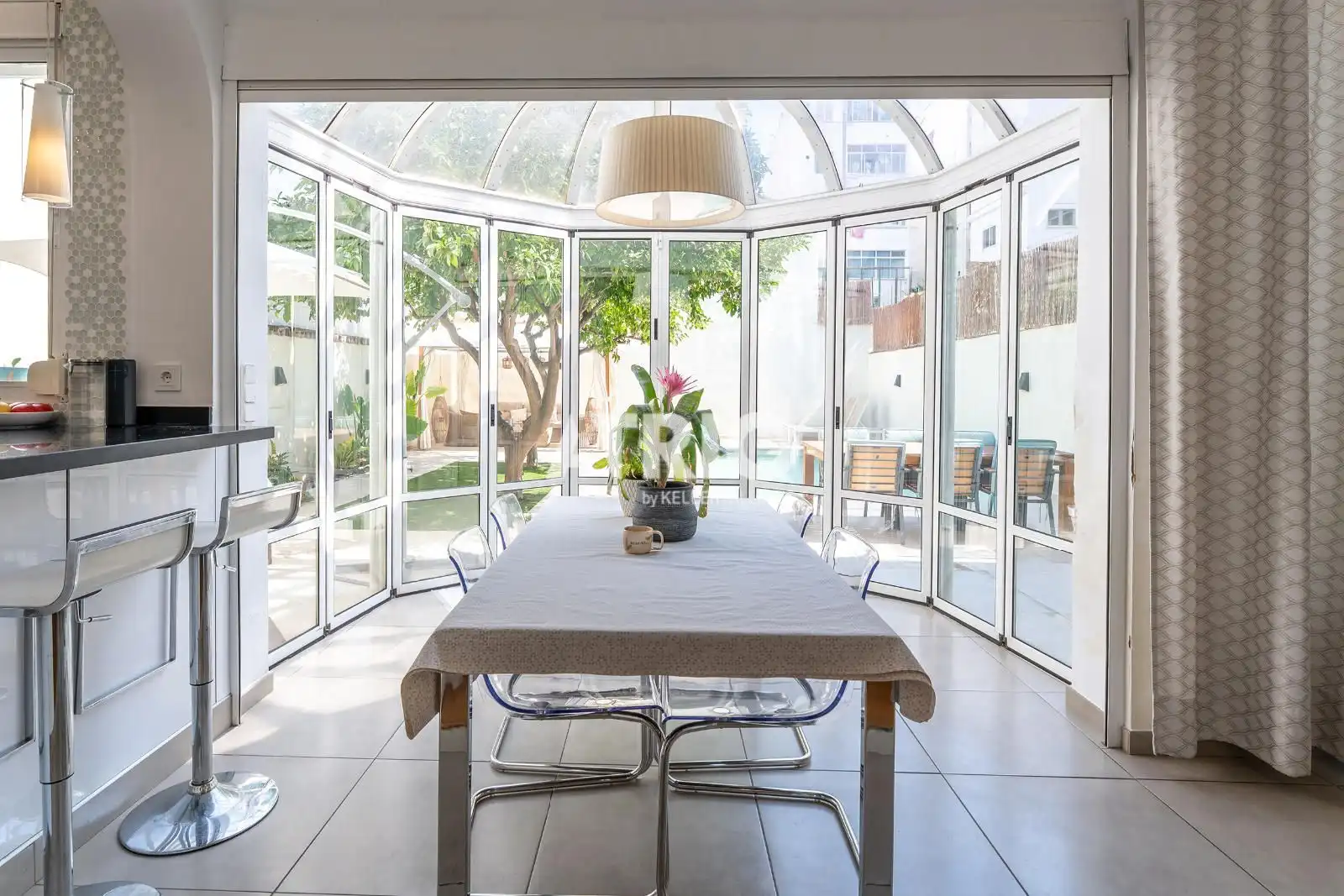 Esszimmer von Haus oder Chalet zum Verkauf in  Palma de Mallorca mit Klimaanlage, Privatgarten und Terrasse
