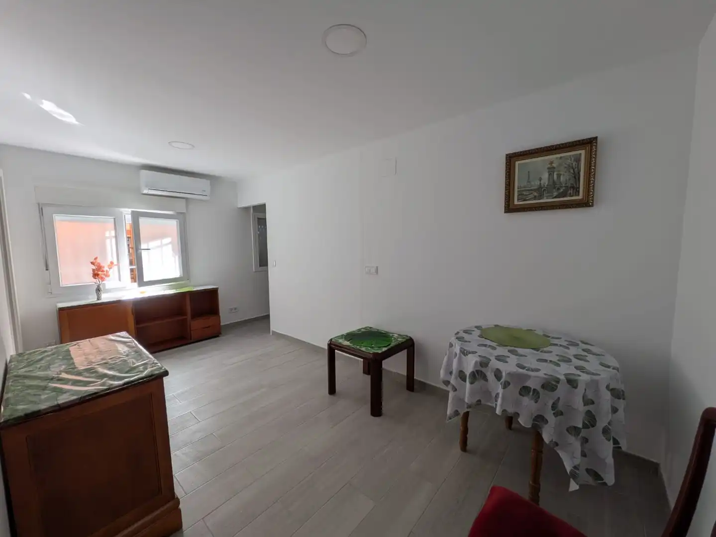 Sala d'estar de Pis en venda en Getafe amb Aire condicionat, Calefacció i Moblat