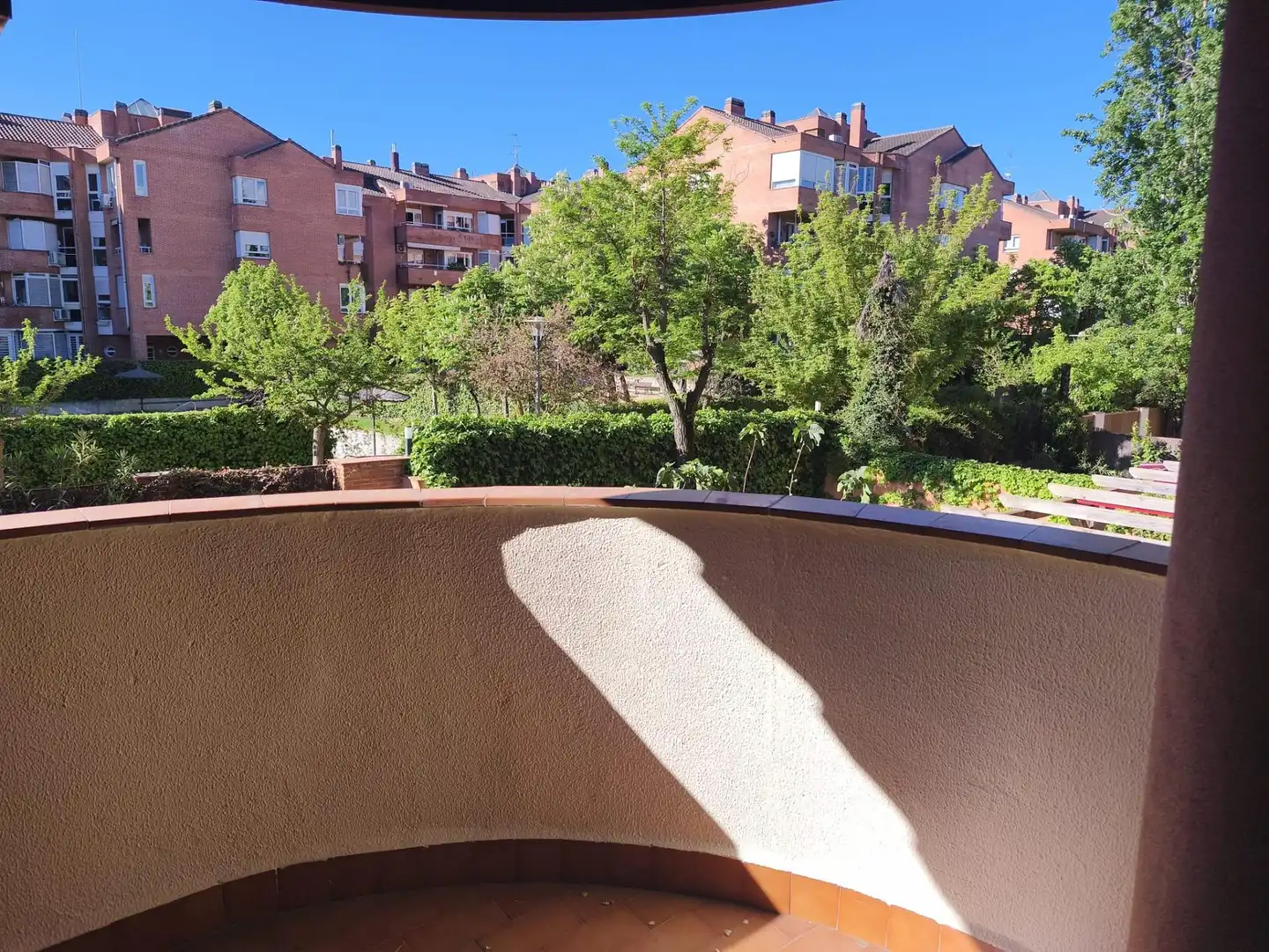 Terraza de Piso de alquiler en Pozuelo de Alarcón con Calefacción, Jardín privado y Terraza