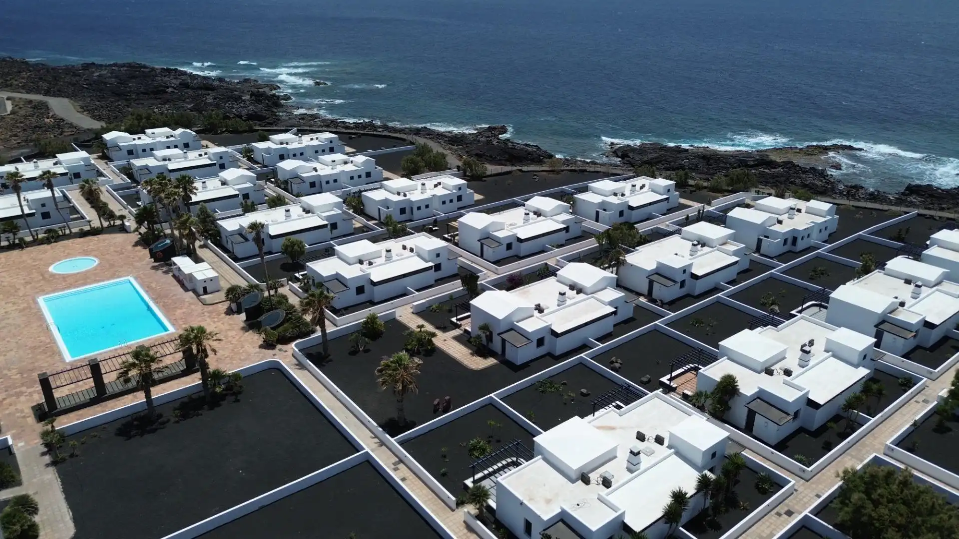 Vista exterior de Casa adosada en venta en Yaiza con Aire acondicionado, Jardín privado y Terraza