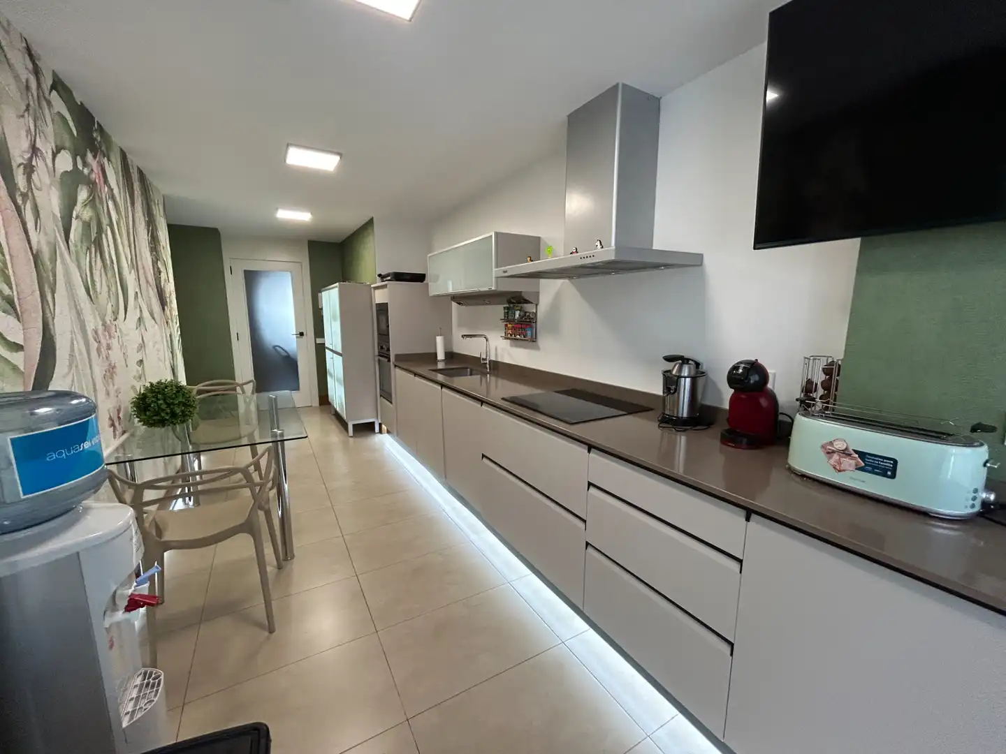 Cocina de Apartamento en venta en Gandia con Aire acondicionado, Terraza y Amueblado