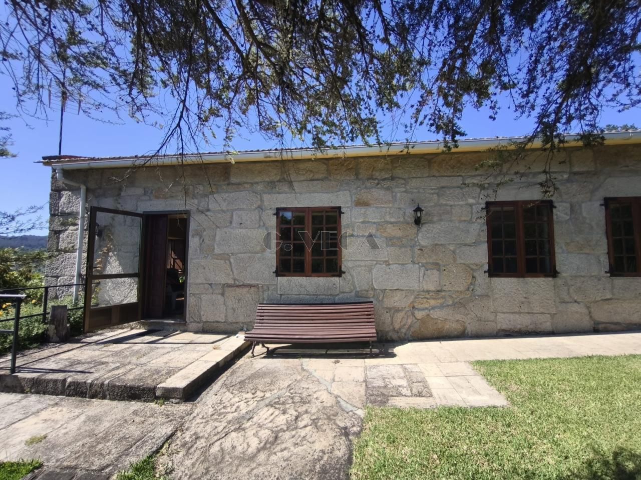 Exterior view of Country house for sale in Mondariz  with Heating, Private garden and Terrace