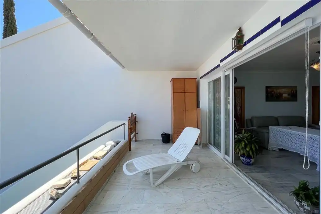 Terrassa de Casa o xalet en venda en Mijas amb Aire condicionat, Calefacció i Terrassa