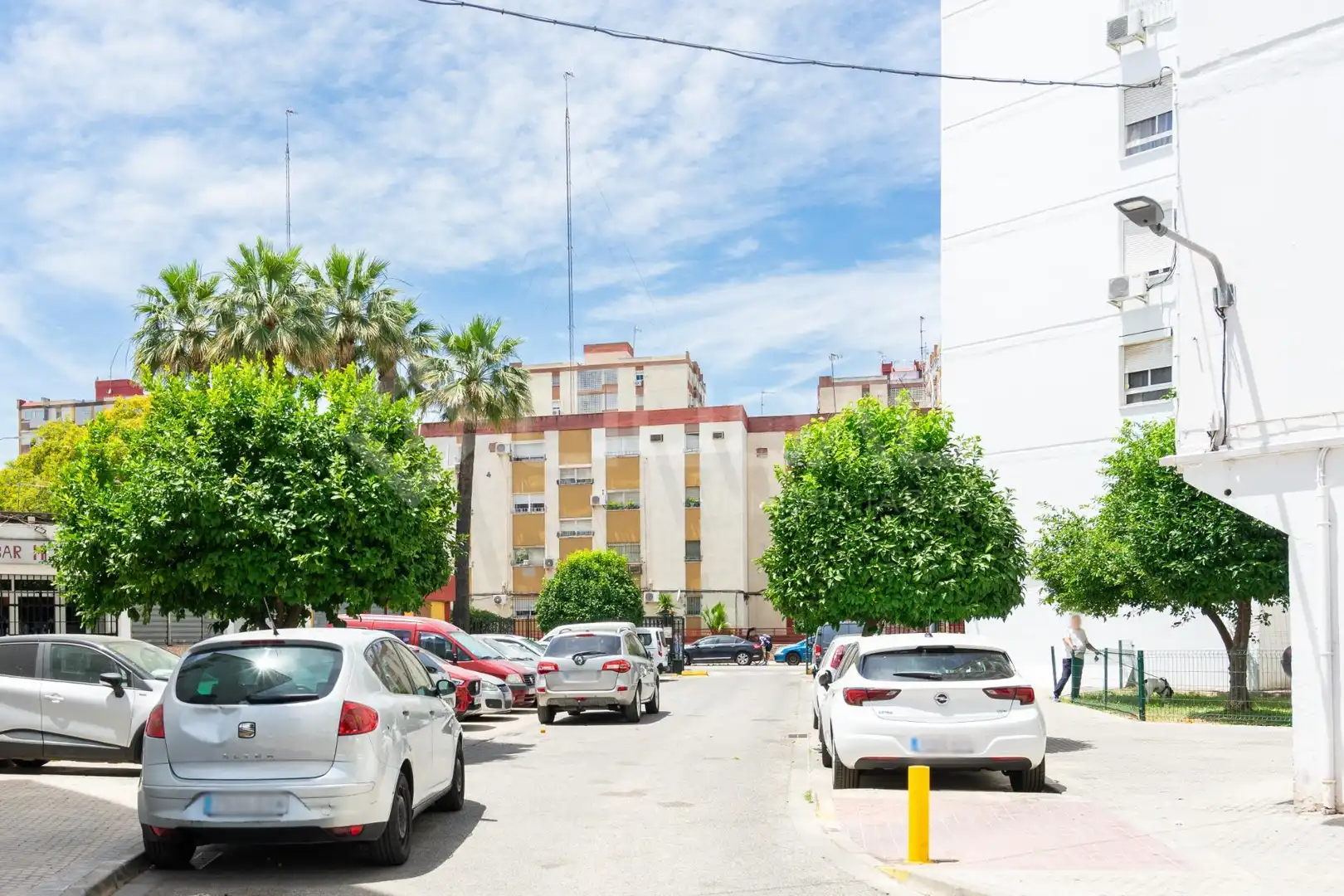 Exterior view of Flat for sale in Sevilla  with Balcony