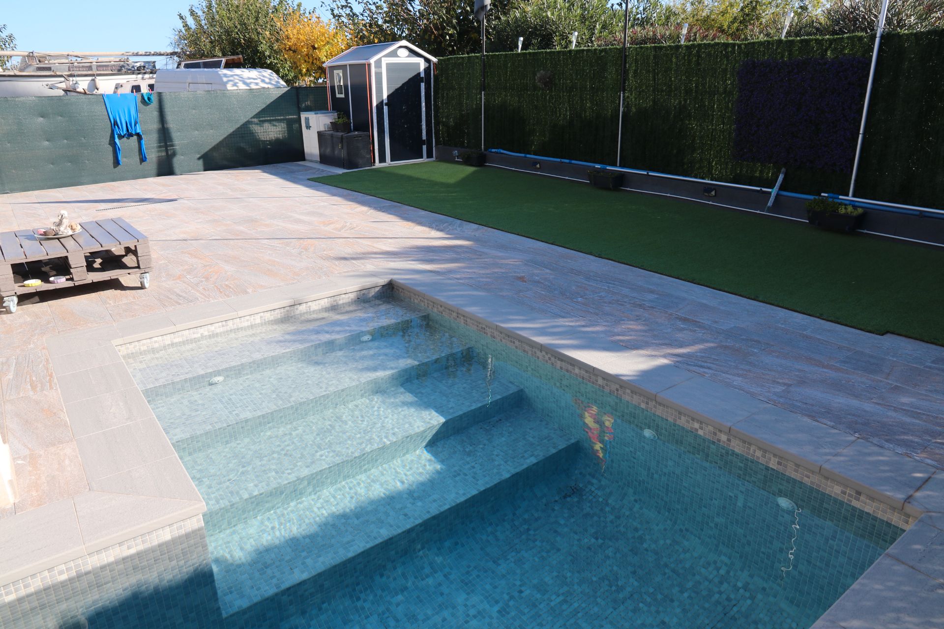 Swimming pool of House or chalet for sale in L'Armentera  with Air Conditioner, Heating and Private garden