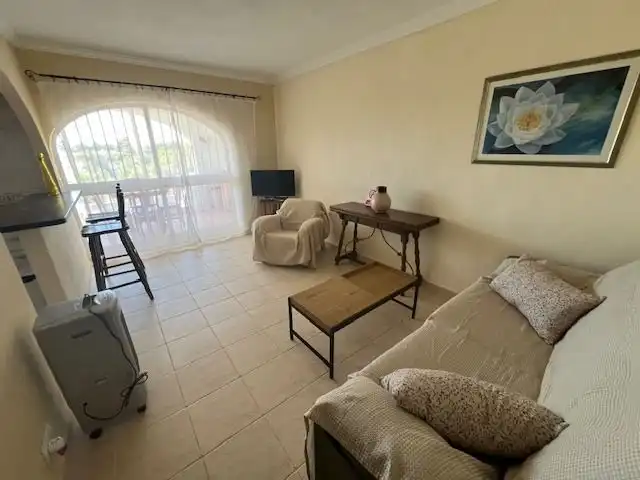Sala de estar de Piso en venta en Benissa con Aire acondicionado, Jardín privado y Terraza