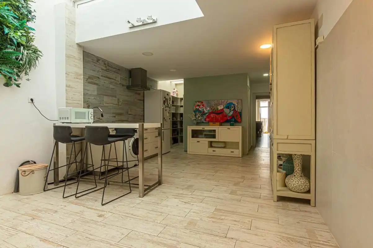 Kitchen of Houses for sale in Oliva  with Air Conditioner, Heating and Private garden
