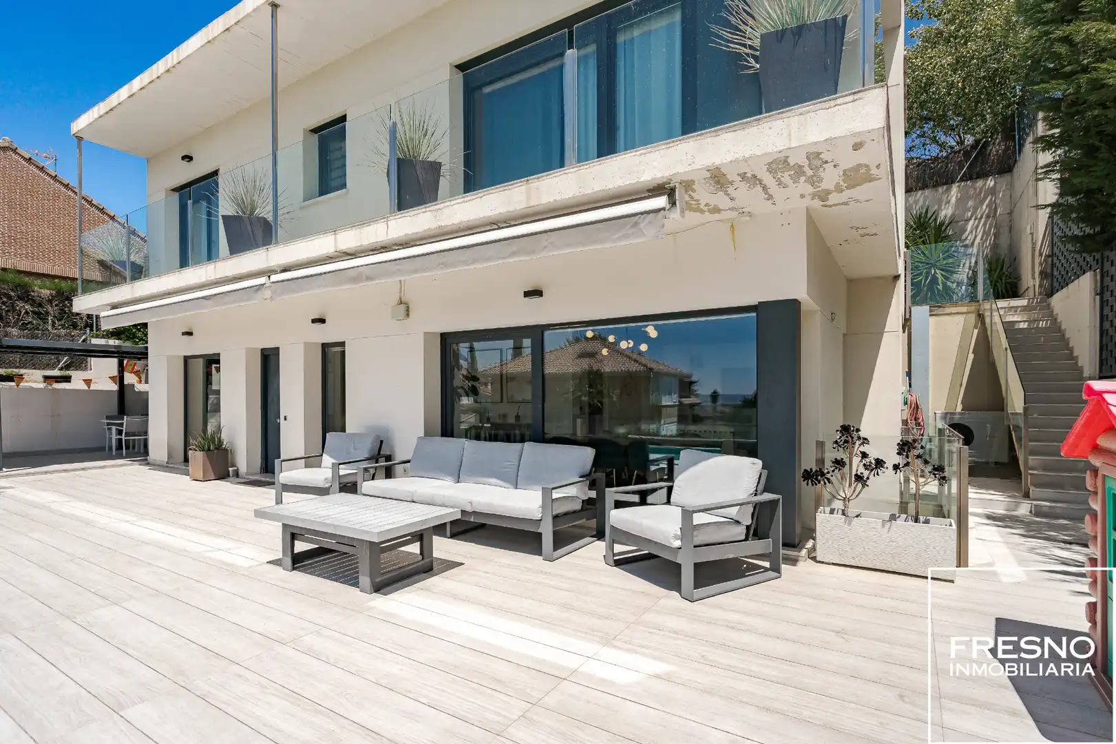 Terraza de Casa o chalet en venta en Cobeña con Aire acondicionado, Calefacción y Jardín privado