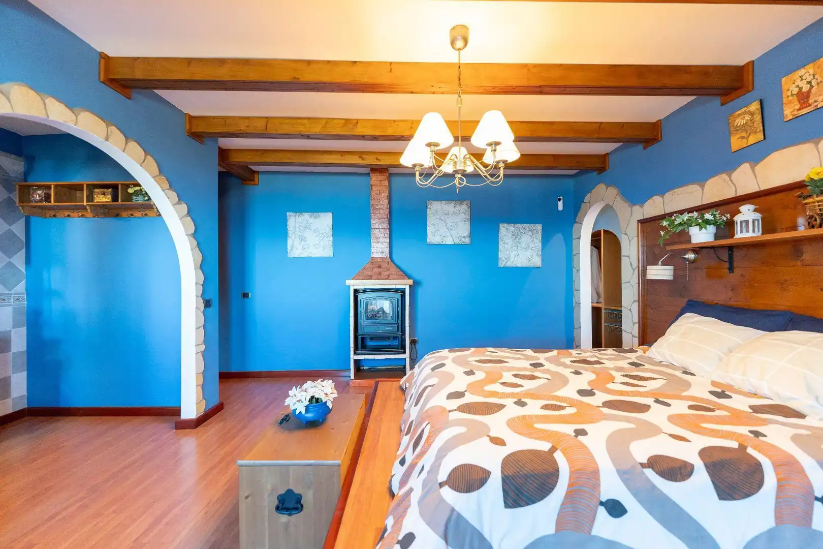 Bedroom of Houses for sale in La Orotava  with Heating, Private garden and Storage room