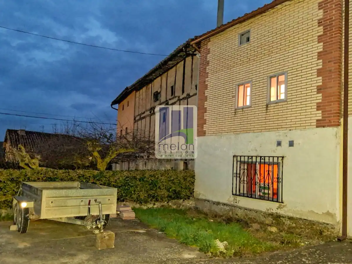 Vista exterior de Casa o xalet en venda en Arlanzón