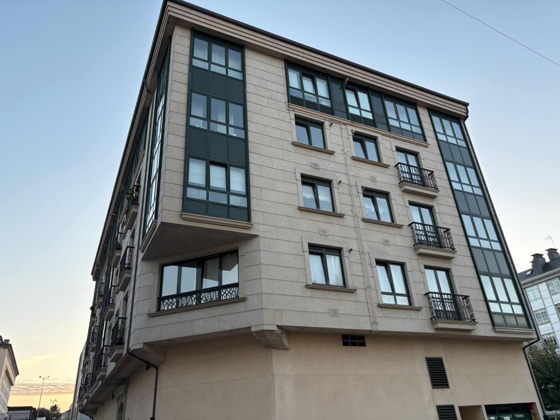 Exterior view of Flat for sale in Narón  with Heating, Parquet flooring and Storage room