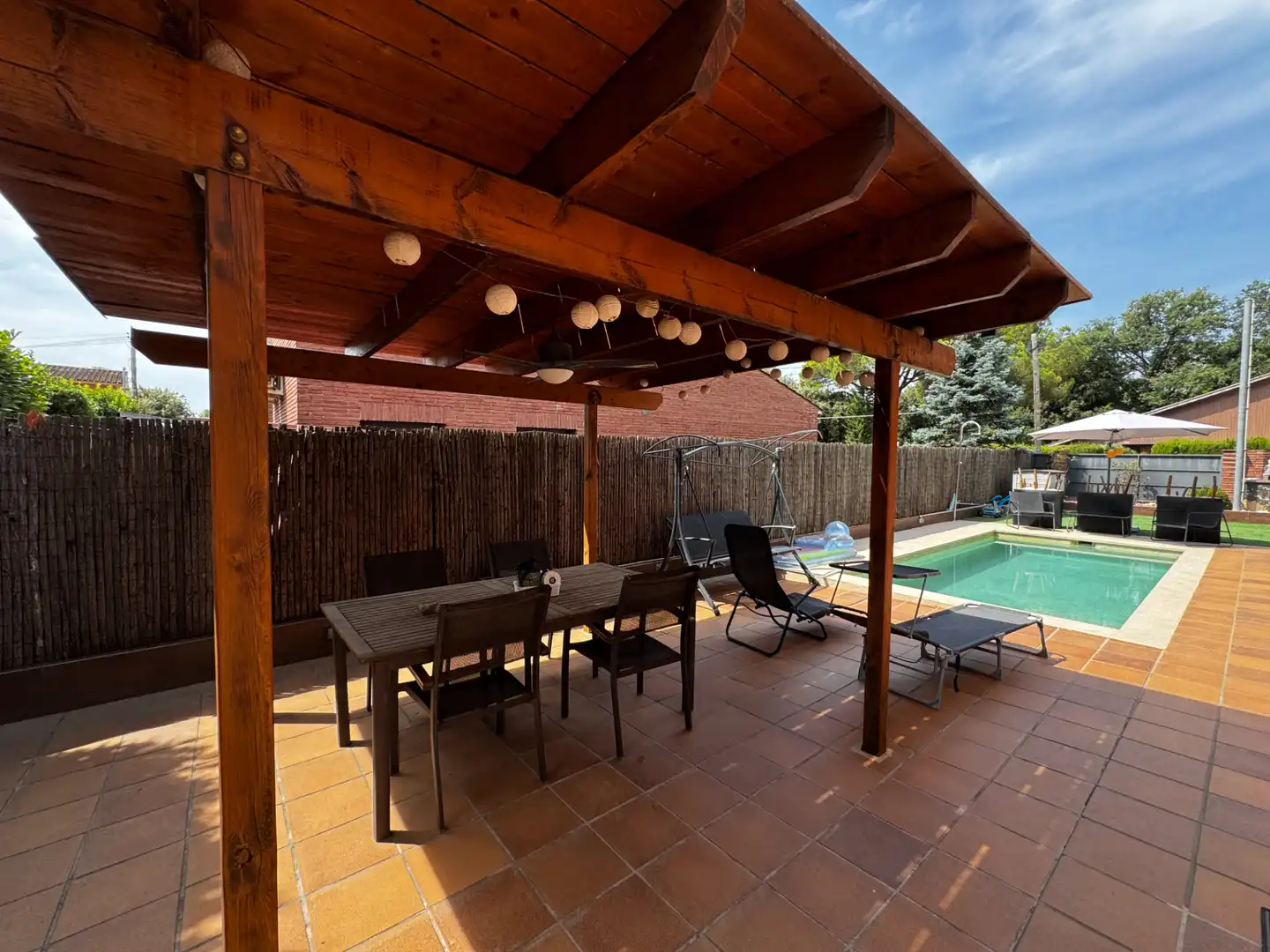 Terrassa de Casa o xalet en venda en Sant Antoni de Vilamajor amb Aire condicionat, Calefacció i Jardí privat