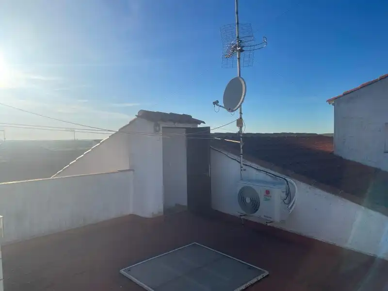 Balcony of Houses for sale in Fuente de Cantos  with Air Conditioner, Heating and Terrace
