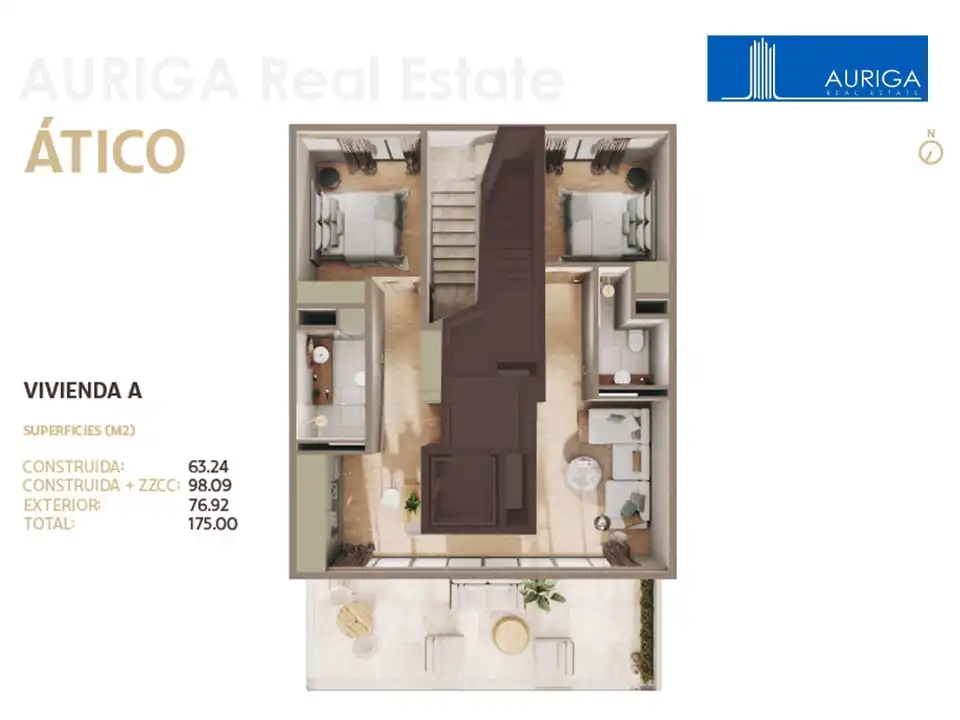 Flat with terrace for sale in Chamberí, imagen 17