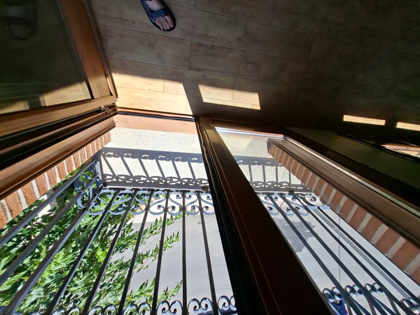 Balcony of Flat for rent in Villaluenga de la Sagra  with Air Conditioner, Heating and Furnished